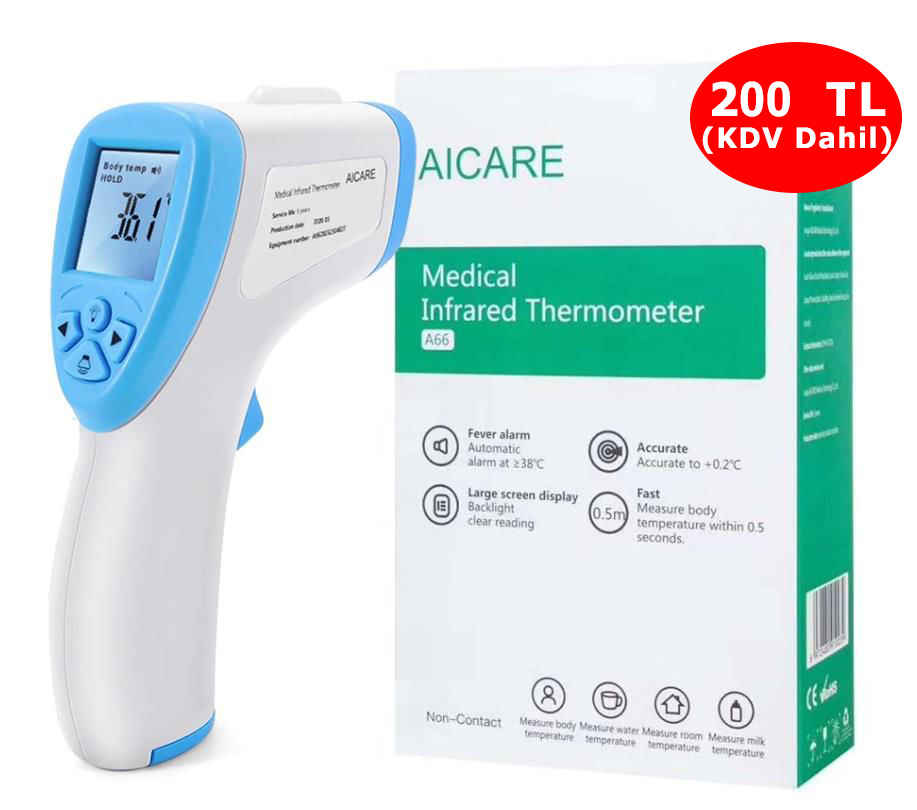 Aicare Temassız Ateş Ölçer