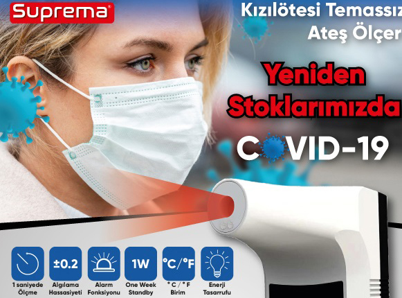 Suprema Temassız Ateş Ölçer SPT-HH-2320