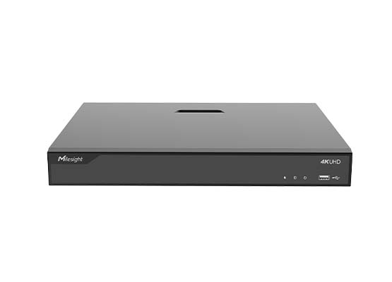 MILESIGHT MS-N5016-NE 16 KANAL NVR 8 MP H265+/H264+ 4K DESTEKLİ 2X10TB HDD ÖZELLİKLİ
