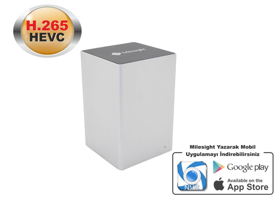 MILESIGHT MS-N1009-UT 9 KANAL NVR 8 MP H265/H264 4K DESTEKLİ 2X2TB HDD