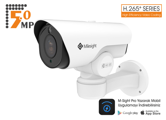 MILESIGHT MS-C5361-EPB 5MP 12X MİNİ PTZ BULLET NETWORK KAMERA